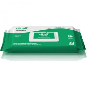 Clinell Desinfektionsservietter 40stk