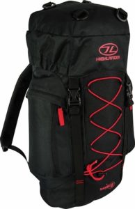 Highlander Rambler 33L Sort/Rød Rygsæk